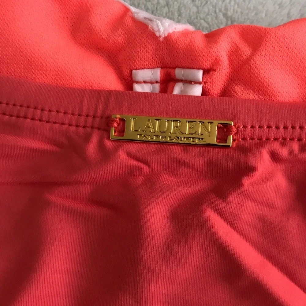 NWT! LAUREN RALPH LAUREN Size 10 one piece swimsuit